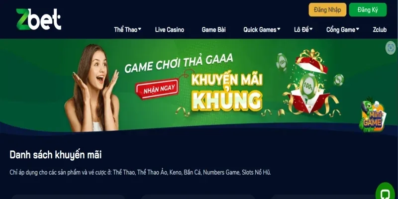 Zbet – Nhà cái đẳng cấp với khuyến mãi siêu khủng