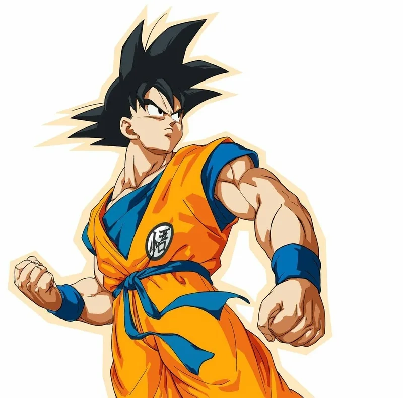 Bộ hình ảnh của goku cực đẹp và mạnh mẽ