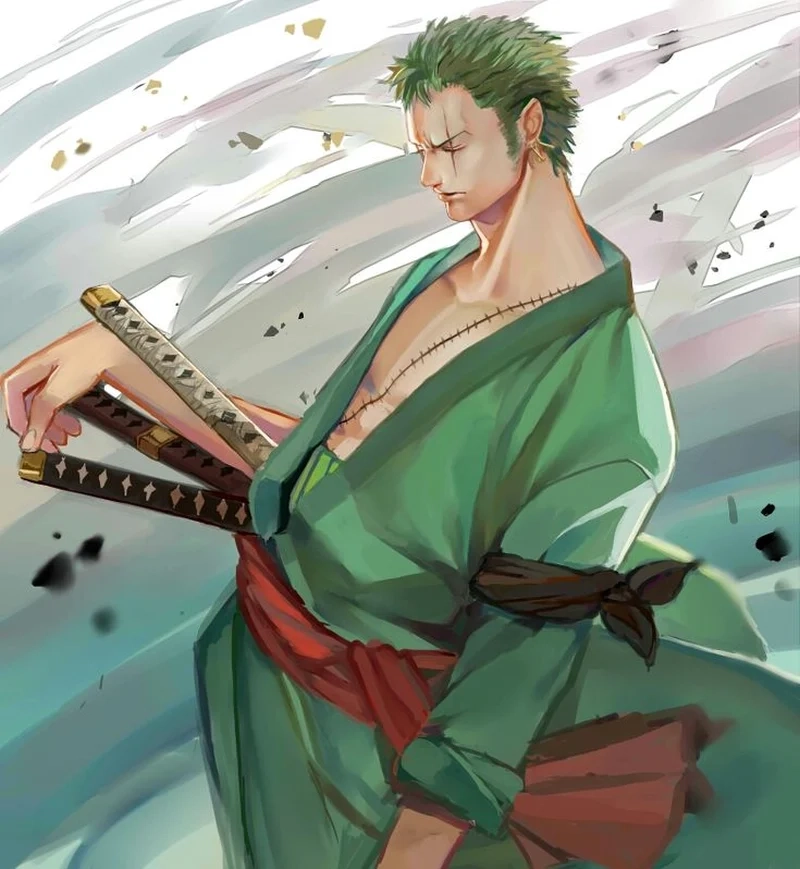 Giải mã bí ẩn zoro one piece là ai, kiếm sĩ mạnh nhất băng Mũ Rơm