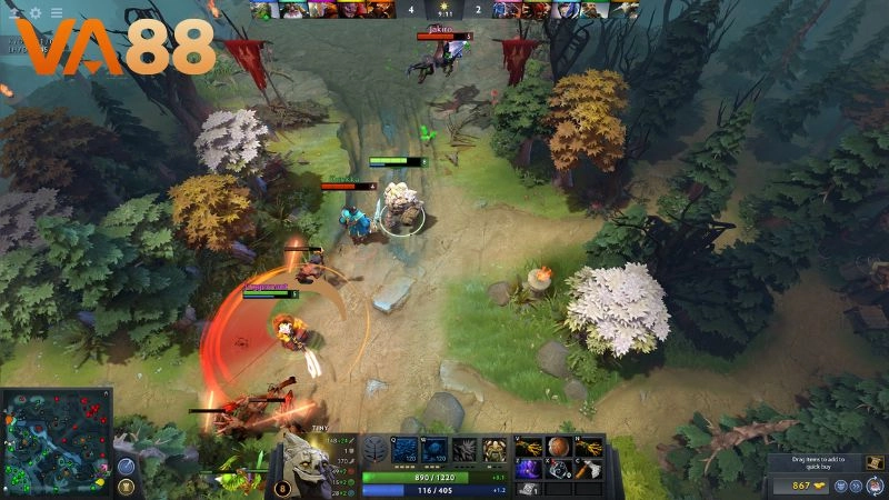 Bí quyết xem kèo cá cược Dota 2 tại E-Sport VA88