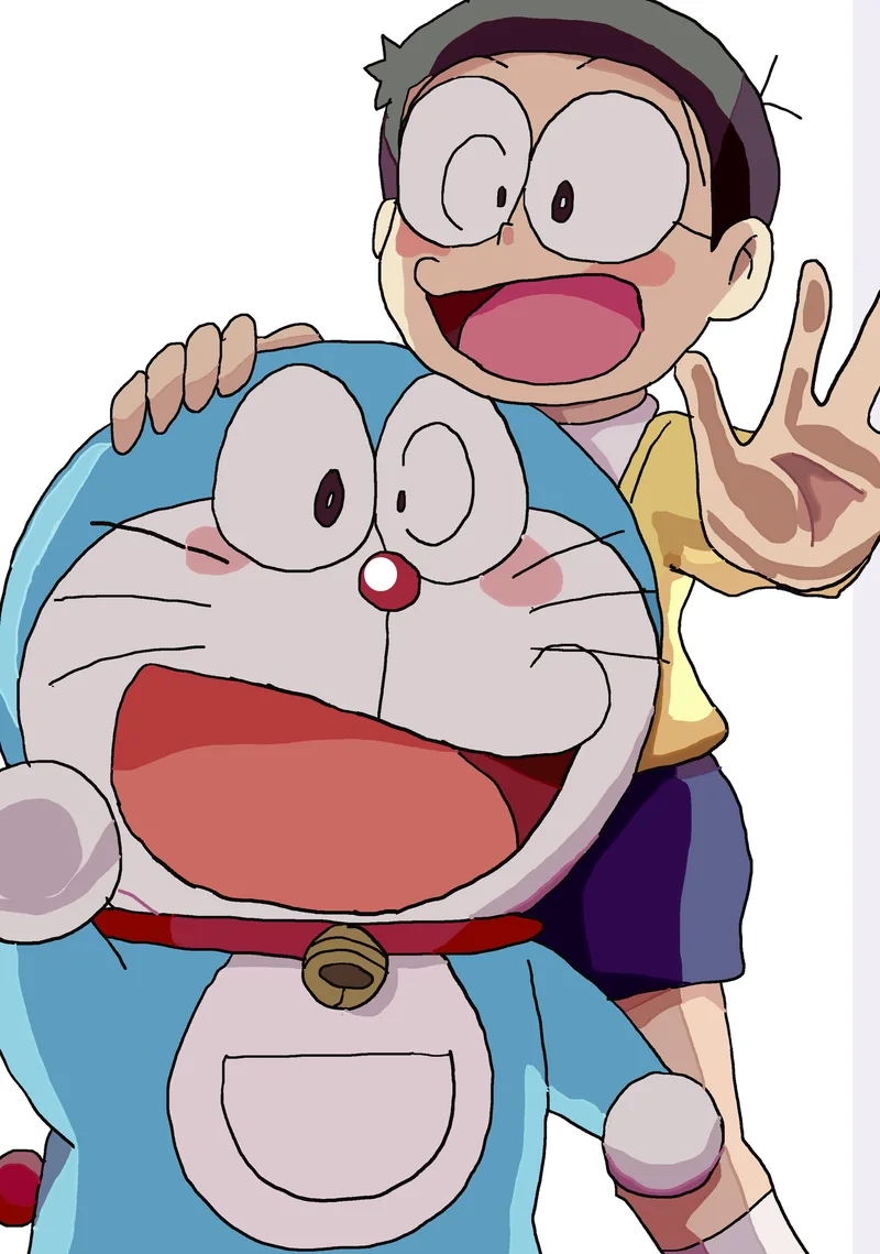 Ngắm ngay ảnh nobita và doraemon cute đáng yêu nhất