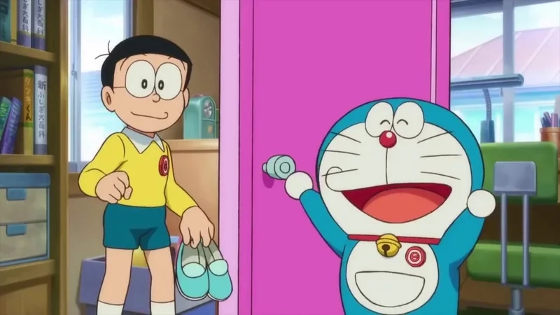 Bộ ảnh ảnh nobita và doraemon ngầu siêu cool