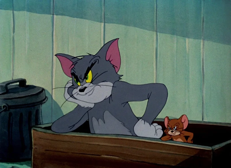 Cười không ngớt với meme ảnh tom và jerry hài hước