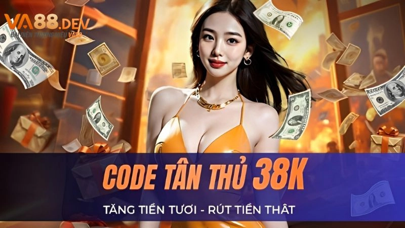Khuyến mãi code tân thủ 38K khi đăng ký VA88