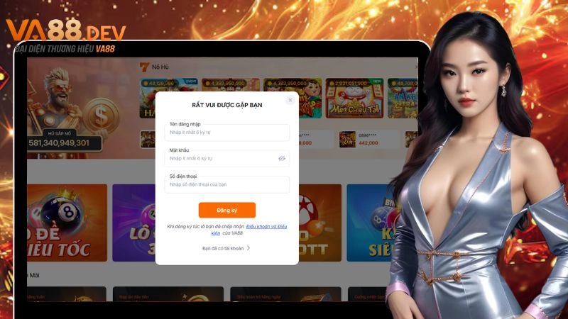 Một số điều cần lưu ý khi đăng ký tài khoản VA88