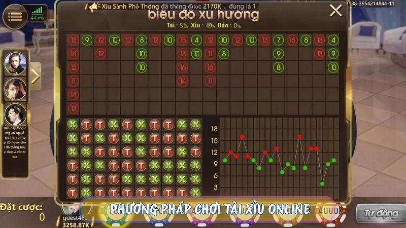 Phương pháp chơi tài xỉu online giúp tăng tỷ lệ thắng cược