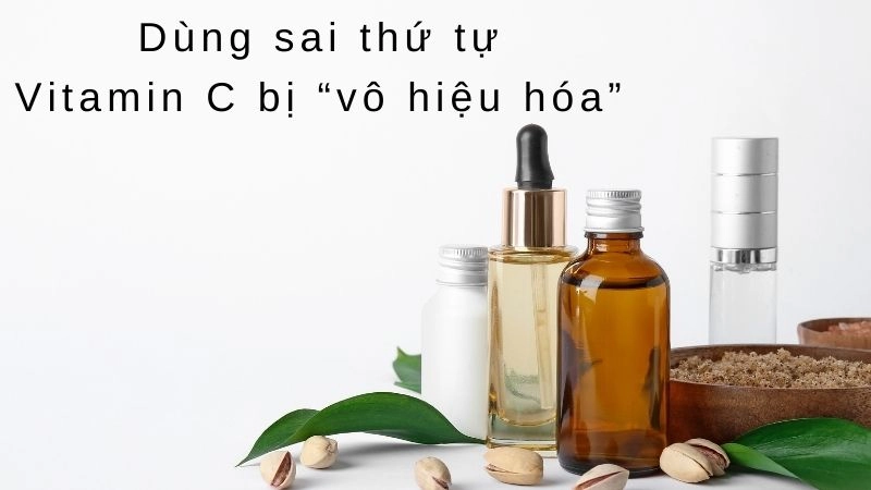 Dùng sai thứ tự – Vitamin C bị “vô hiệu hóa” hoàn toàn