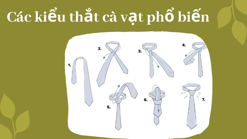 Kiểu thắt cà vạt Four-in-Hand trẻ trung năng động