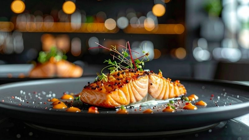 Kỹ thuật áp chảo giúp cá ngoài giòn trong mọng nước