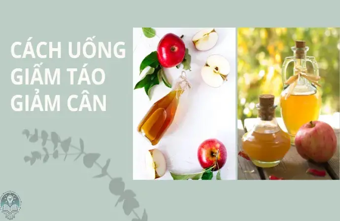 Cách uống giấm táo giảm cân hiệu quả trong vòng 1 tuần