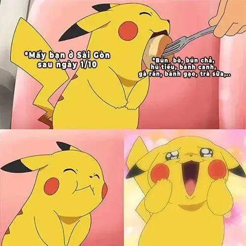 Xem ngay bộ ảnh Pikachu meme hài hước, đáng yêu giúp bạn thư giãn