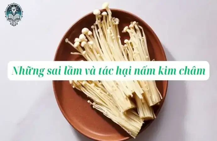 Những sai lầm và tác hại nấm kim châm