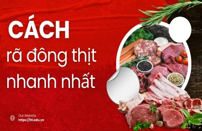 Tìm hiểu cách rã đông thịt nhanh nhất cho người bận rộn