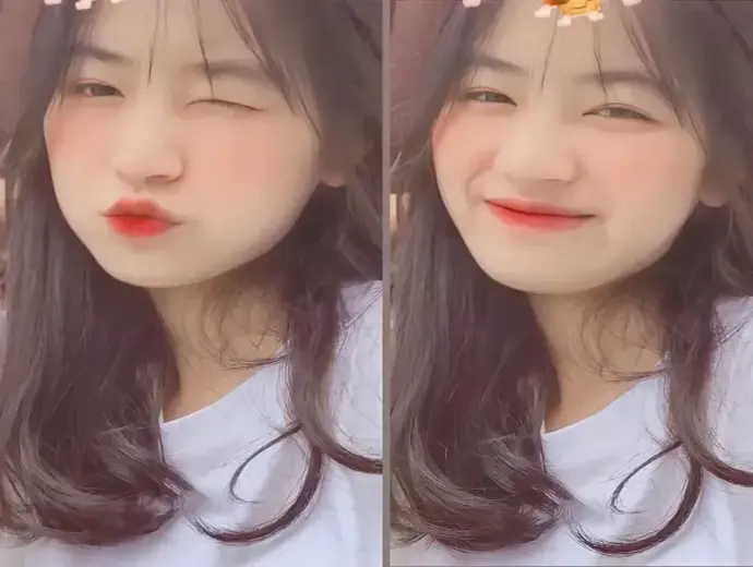 Ảnh cute phô mai que con gái siêu dễ thương, ngắm là mê