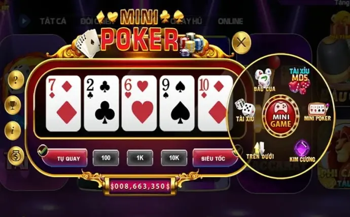 Mini Poker 68 game bài - Chia sẻ cách chơi thắng lớn