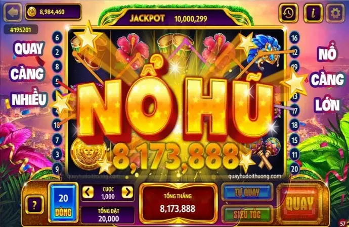 Game nổ hũ có tỷ lệ nổ jackpot cao nhất – Trải nghiệm cực đã!