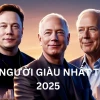 Ai là người giàu nhất thế giới năm 2026? Elon Musk tiếp tục dẫn đầu