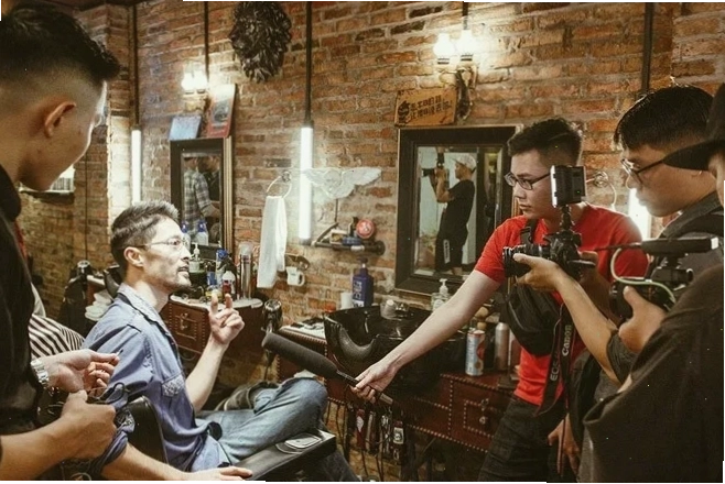 4RAU Barber Shop với phong cách trẻ trung