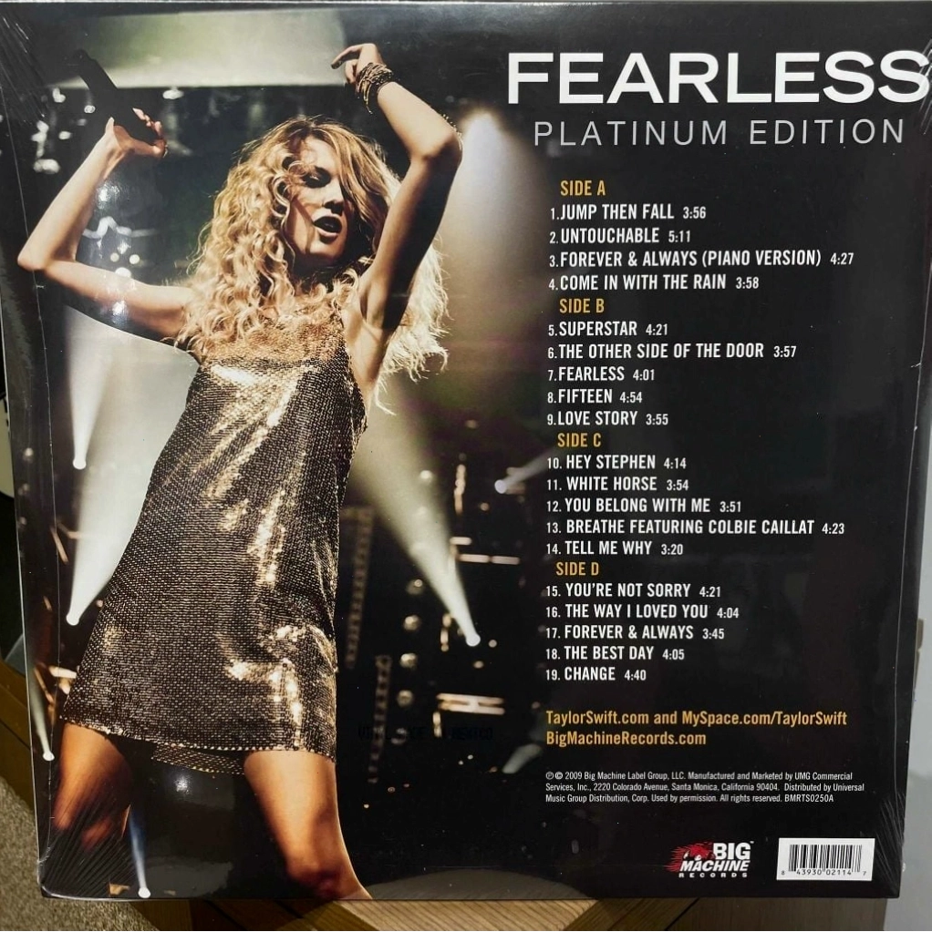 Album "Fearless" - bước đệm thành công vang dội của Taylor Swift