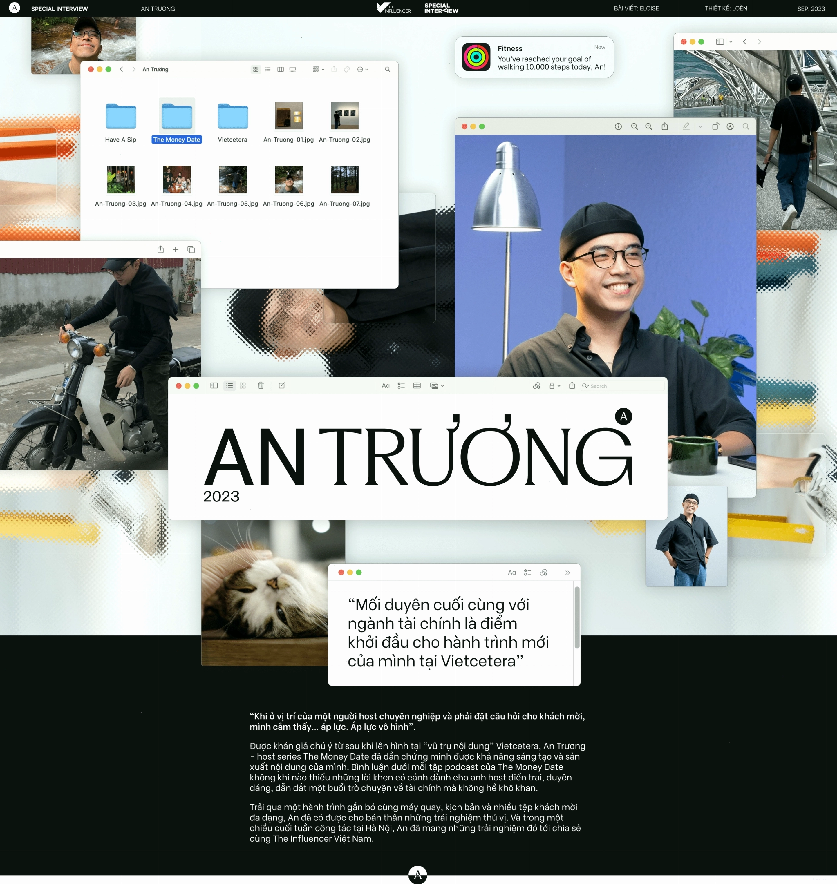 An Trương chia sẻ về hành trình làm host podcast The Money Date