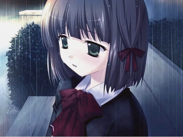 Ảnh anime buồn của nữ với ánh mắt sâu lắng, lay động lòng người