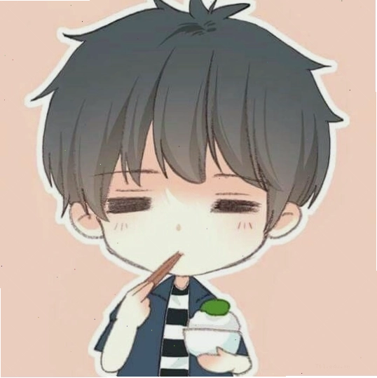 Avatar anime nam chibi đáng yêu và phong cách bí ẩn