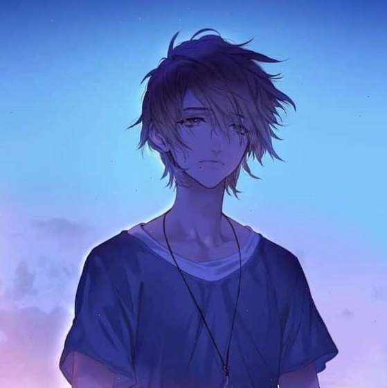 Avatar anime nam ngầu buồn
