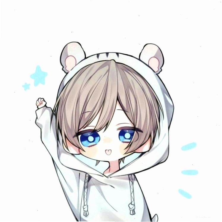 Avatar anime nam và nữ với phong cách chibi dễ thương