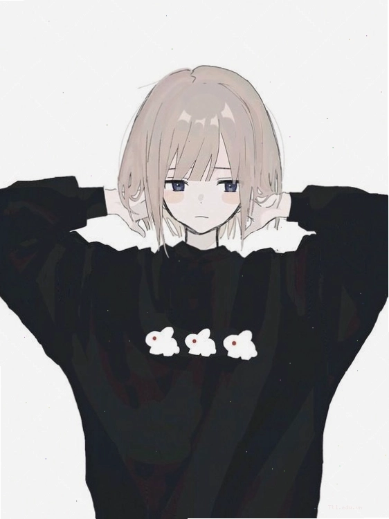 Avatar anime nữ tóc ngắn đẹp và phong cách