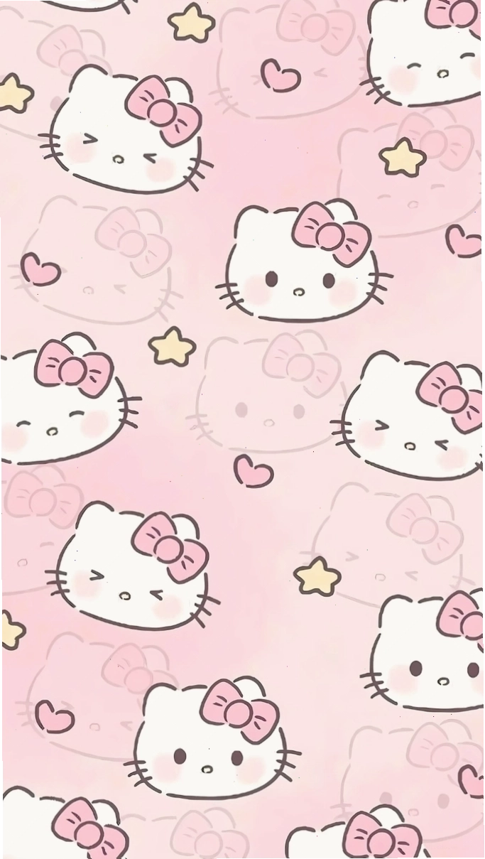 Avatar Hello Kitty phiên bản chibi với đôi mắt to tròn