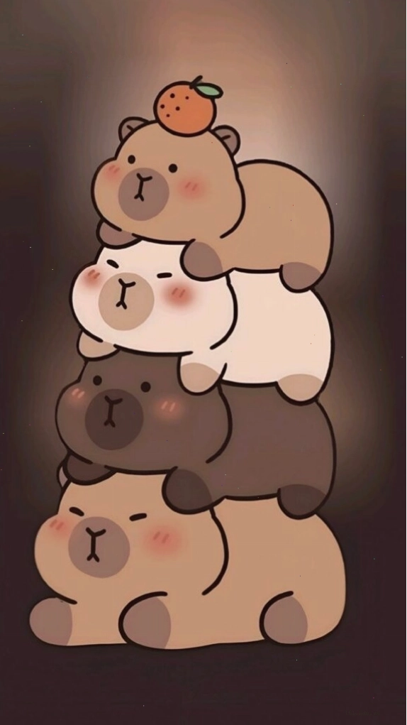Avatar vô tri meme Capybara đáng yêu