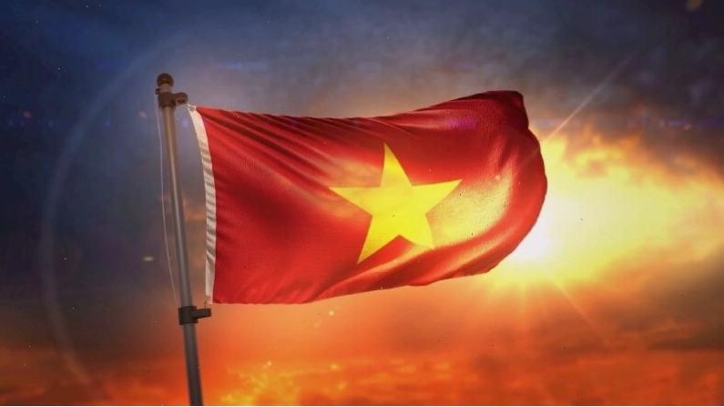 Background lá cờ Việt Nam cho avatar thêm phần ý nghĩa