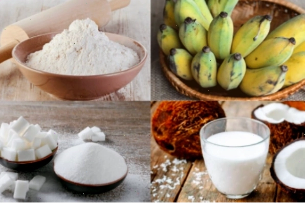 Bánh chuối hấp đỏ miền Tây với màu sắc hấp dẫn