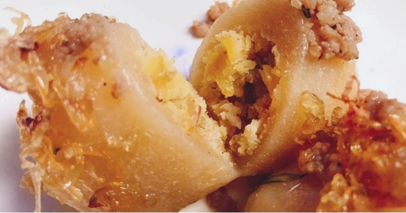 Bánh sắn thơm ngon hấp dẫn