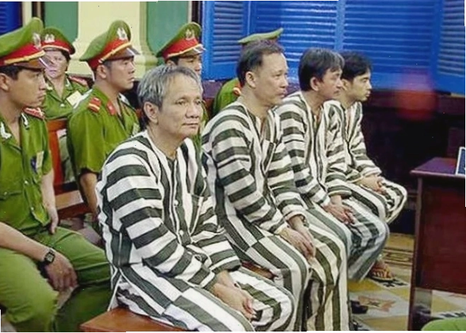 Các đối tượng liên quan trong vụ án Năm Cam