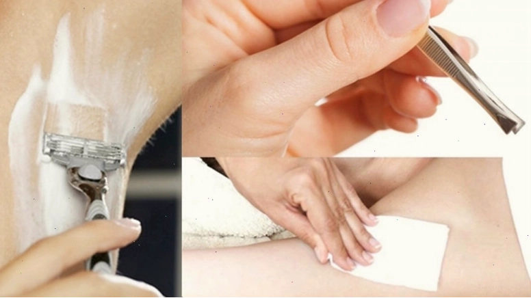 Các dụng cụ triệt lông tại nhà
