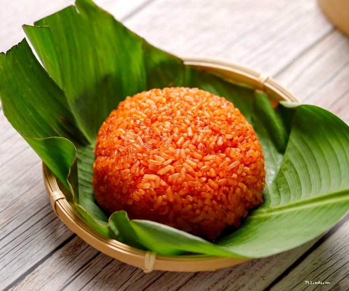 Các thành phần làm nên món xôi gấc