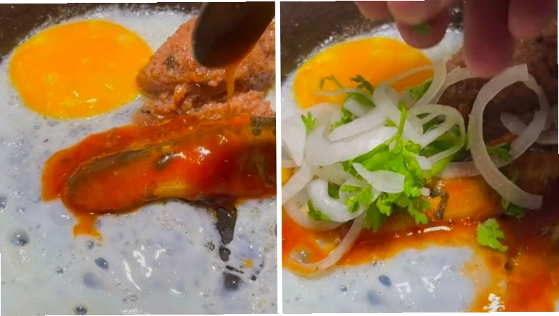 Cách làm bánh mì chảo cá hộp nhanh chóng