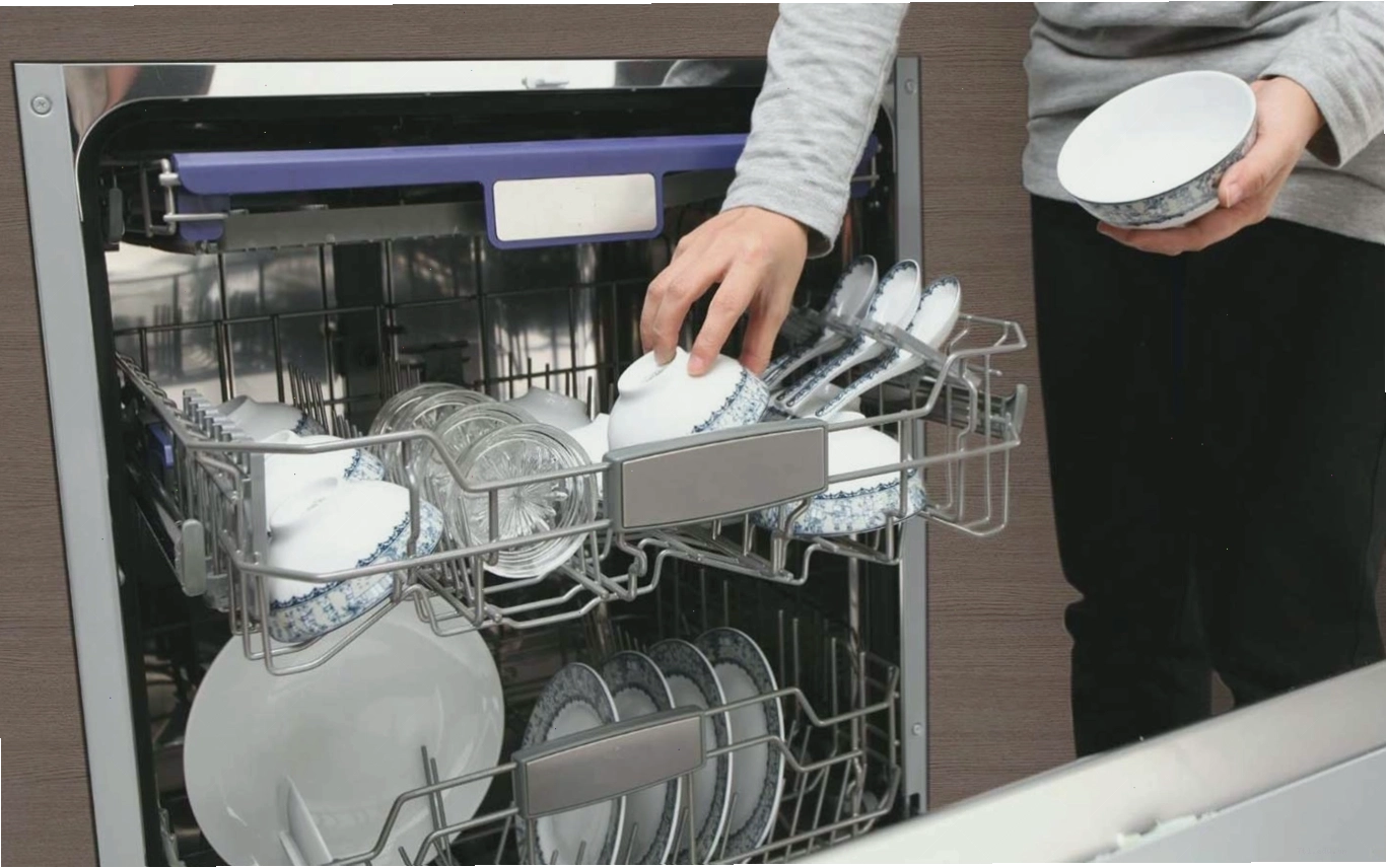 Cách xếp bát đĩa vào máy rửa bát