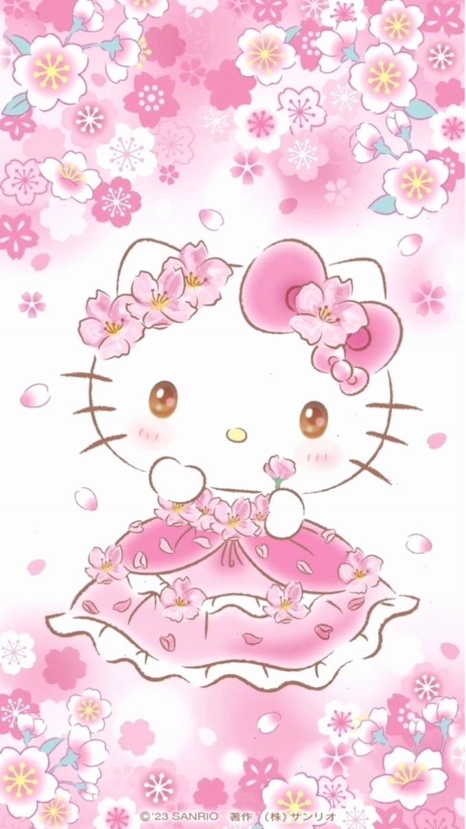 Cặp đôi Hello Kitty nắm tay nhau
