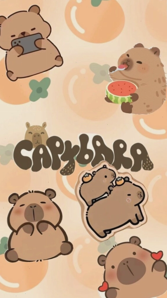 Capybara lạc giữa vườn cam vẻ mặt ngơ ngác