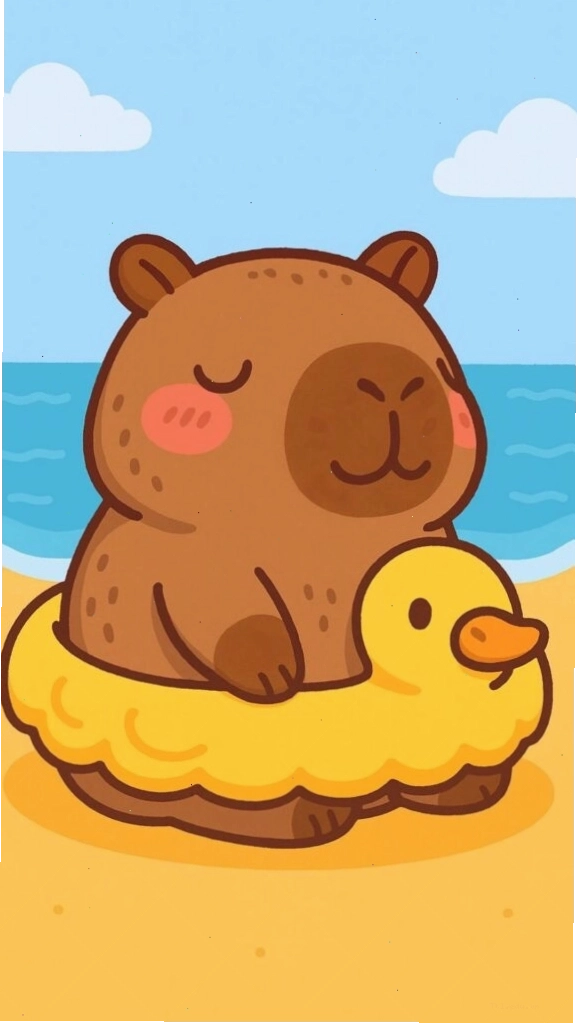 Capybara ngồi thiền giác ngộ sự vô tri