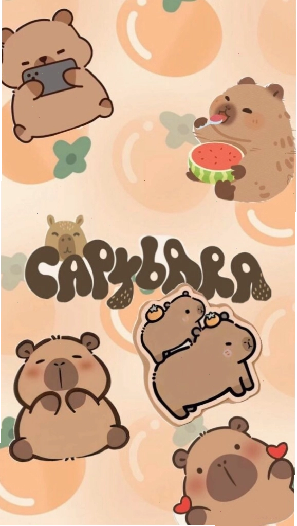 Capybara vô tri lạc giữa vườn cam