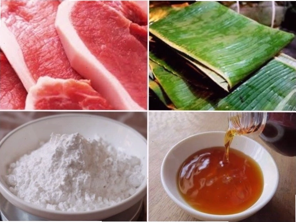 Chả lụa cắt lát ăn kèm bánh mì