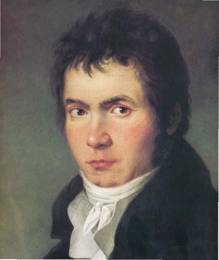 Chân dung nhạc sĩ Ludwig van Beethoven thời trẻ