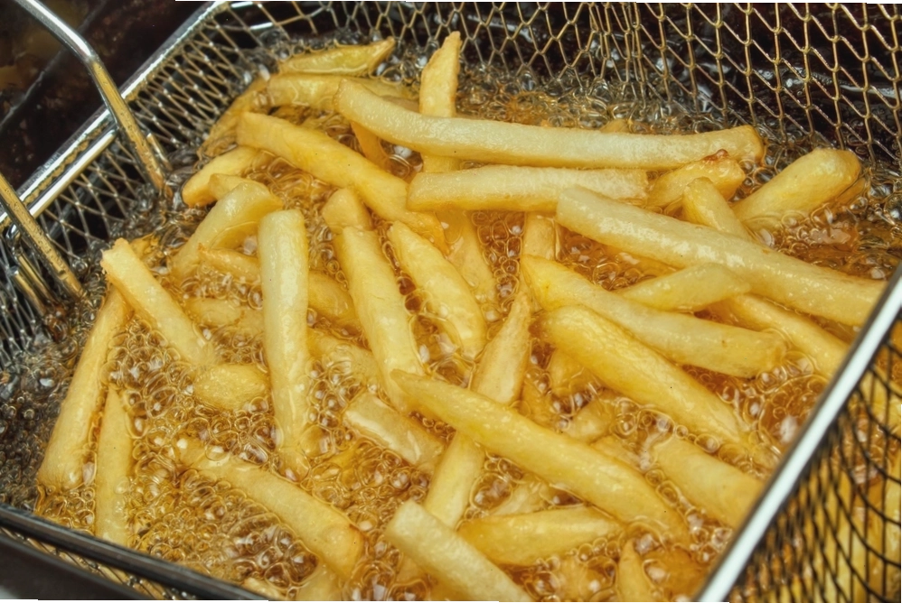 Chiên khoai tây lần đầu