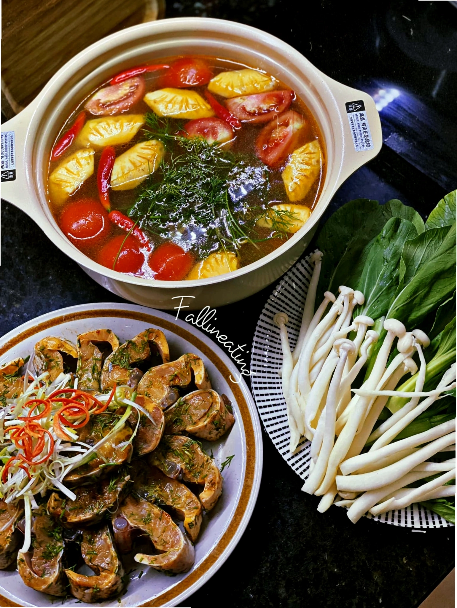 Chọn cá tươi để nấu lẩu