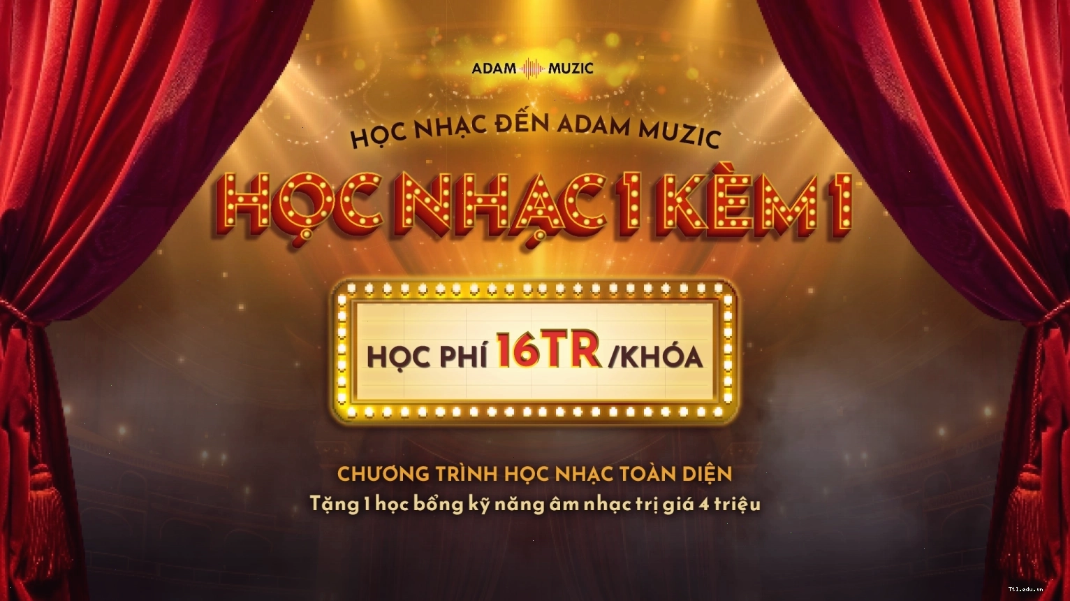 Chương trình học nhạc toàn diện tại Adam Muzic