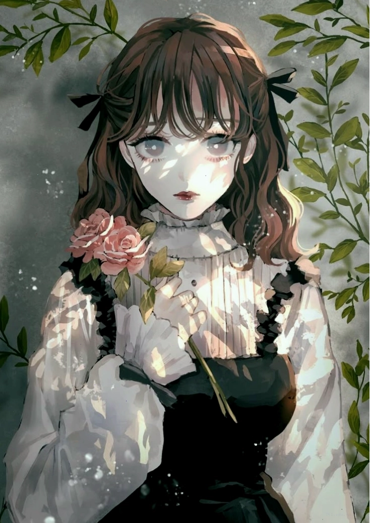 Cô gái anime với phong cách thời trang sành điệu