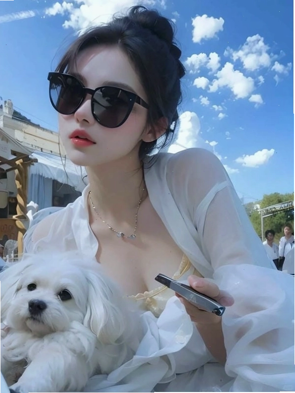 Cô gái Trung Quốc với phong cách thời trang ấn tượng